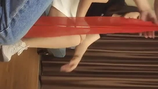 Katty Blakes深喉口交被男友朋友拍摄